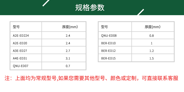 聚酯平帶型號